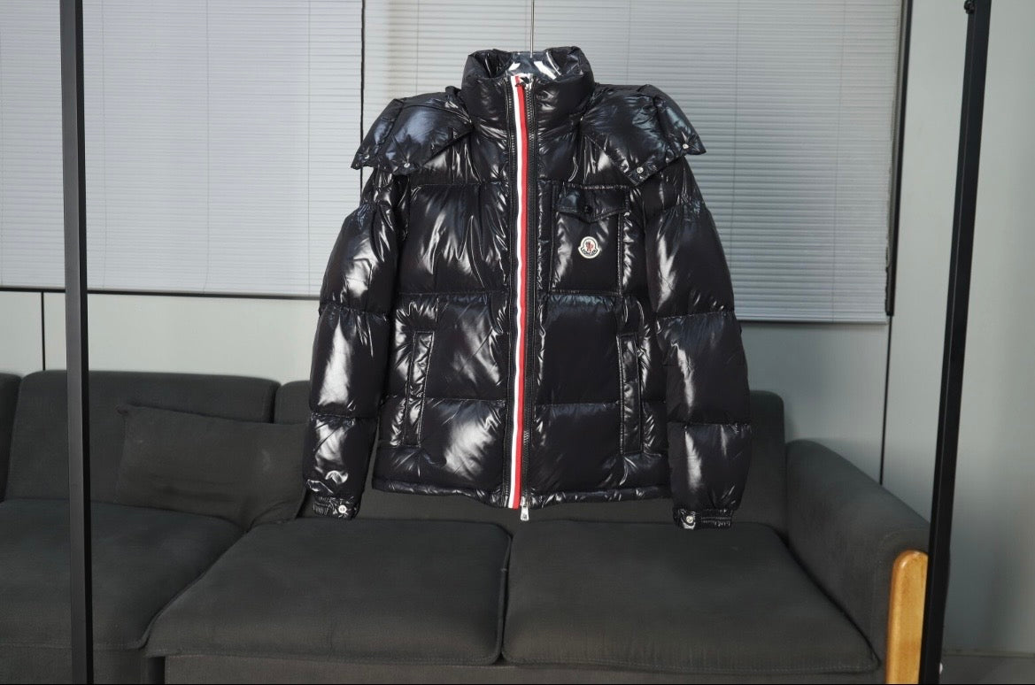 Moncler Montbeliard Hooded Short Down Jacket