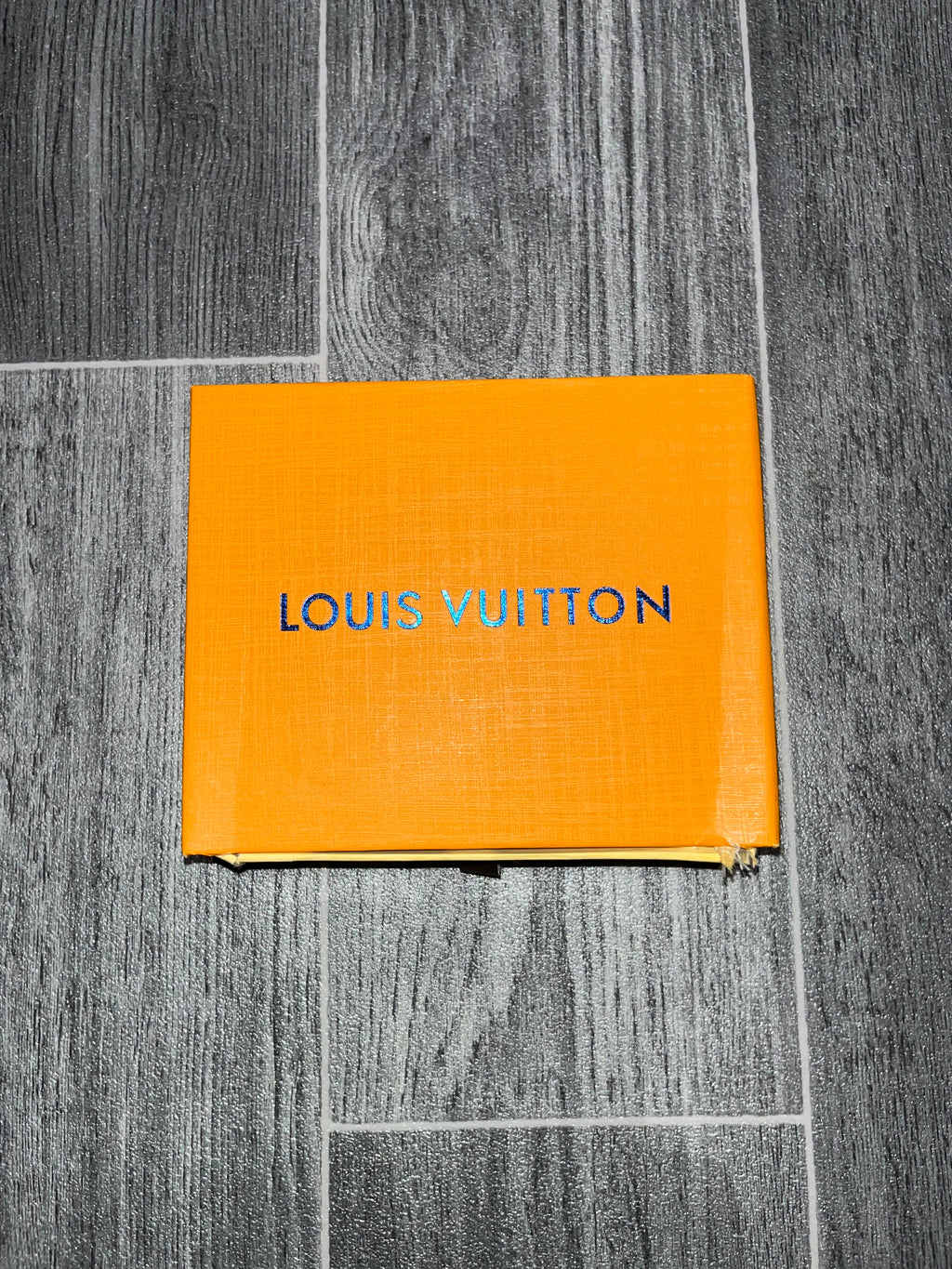 Mens LV Wallet Black Checkered