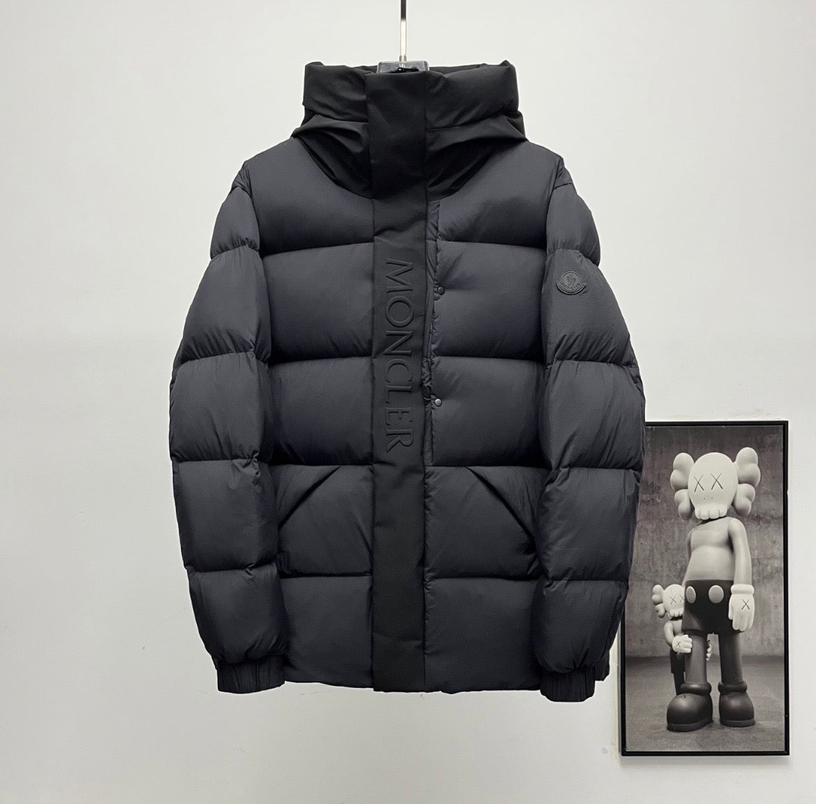 Moncler Madeira Hooded Short Down Jacket
