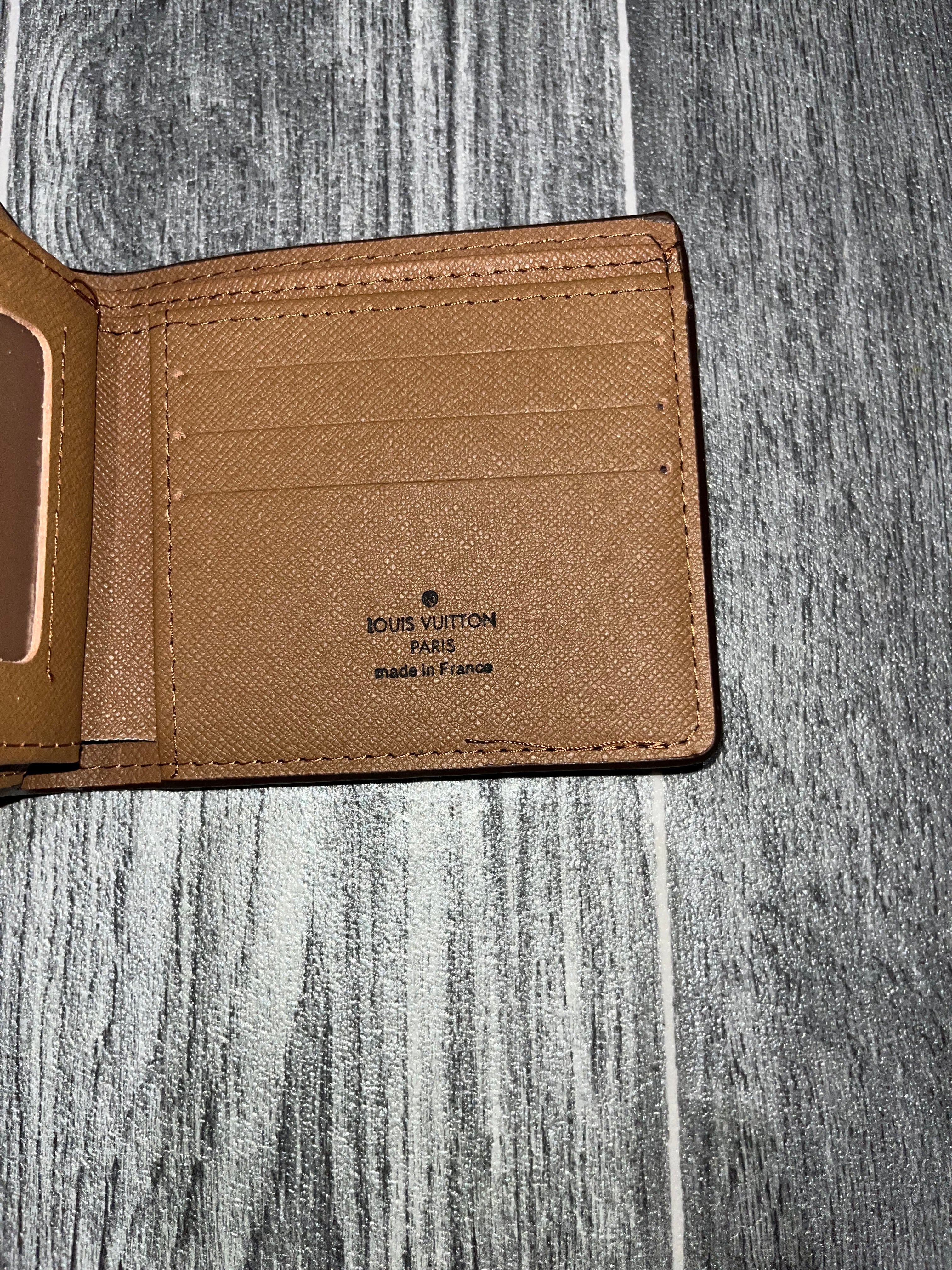 Mens LV Wallet Brown